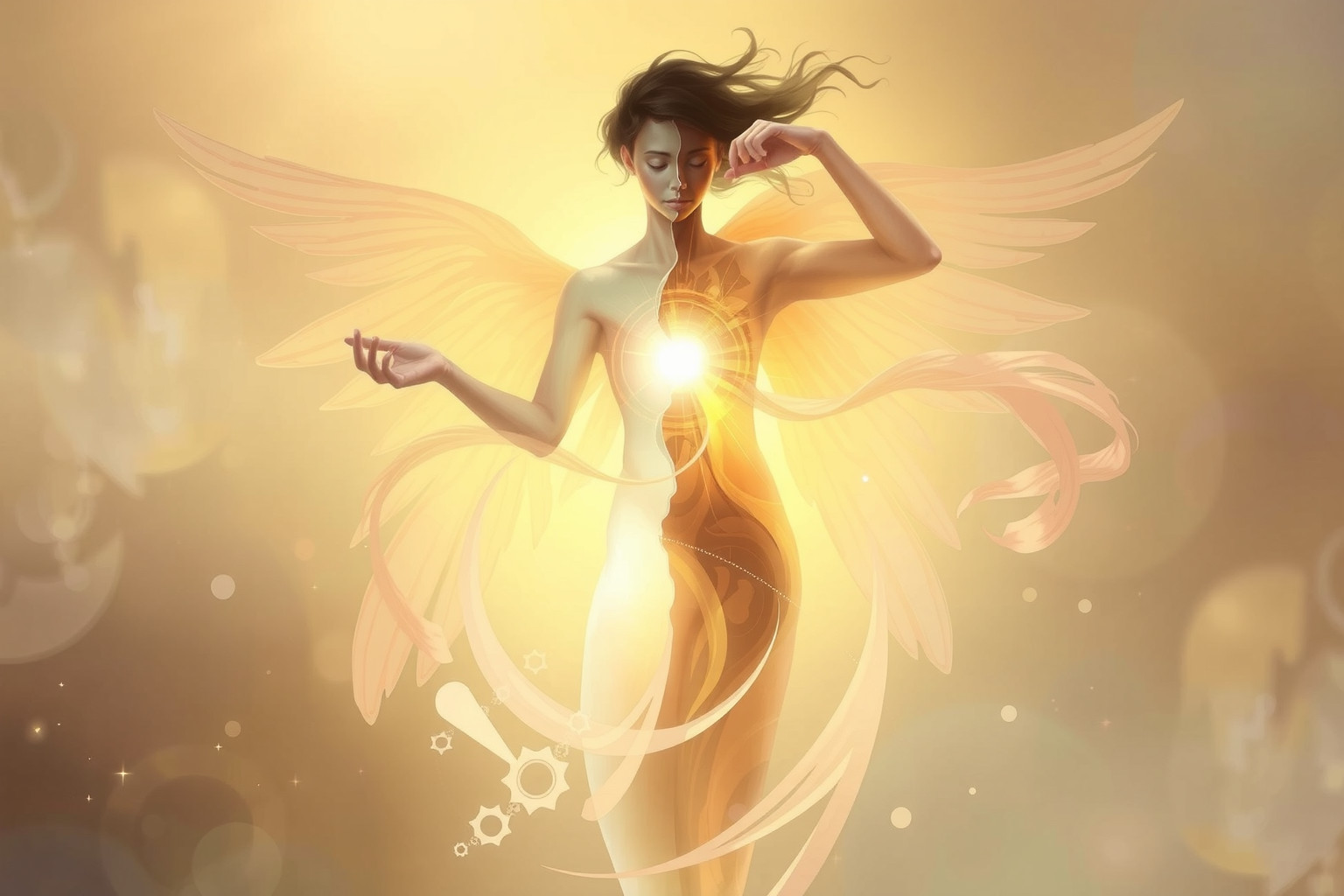 Sognare la divisione dell’anima riflette un profondo conflitto interiore.