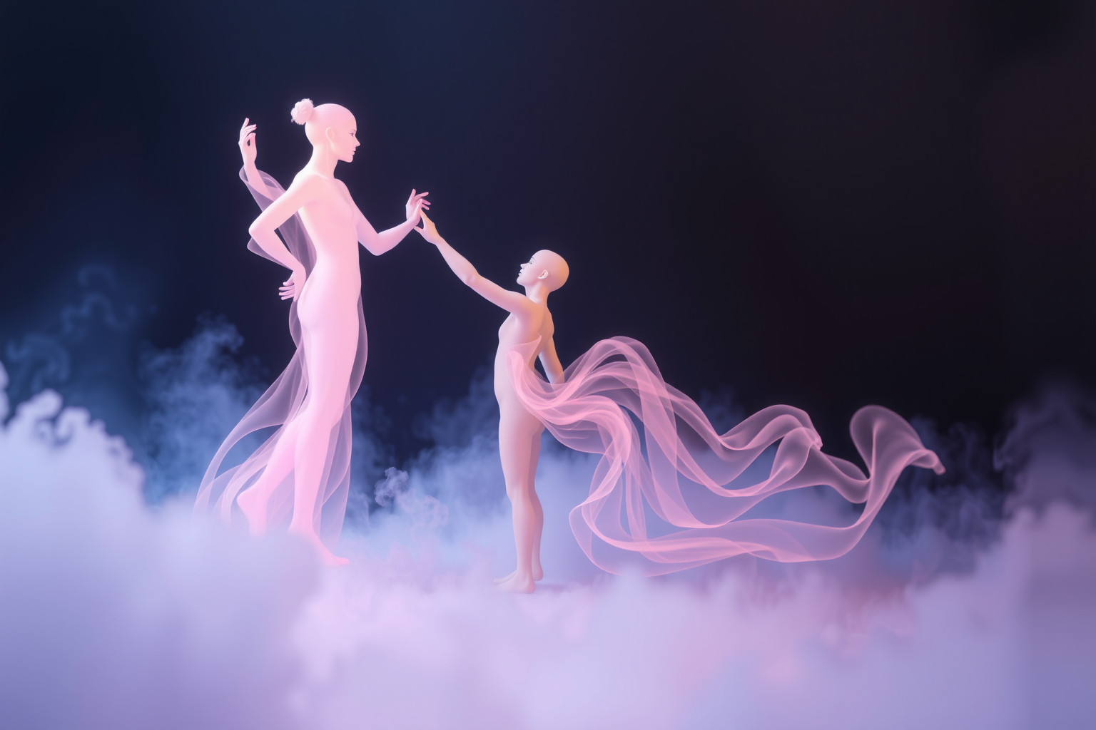 Sognare di dividersi riflette conflitti interiori e dualità dell'identità.