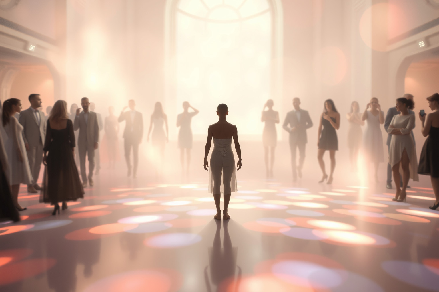 Sognare di essere ignorati sulla pista da ballo riflette insicurezza sociale.