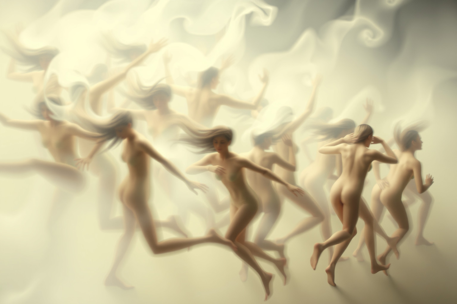 Sognare folle incontrollate riflette ansie sociali e perdita di controllo.