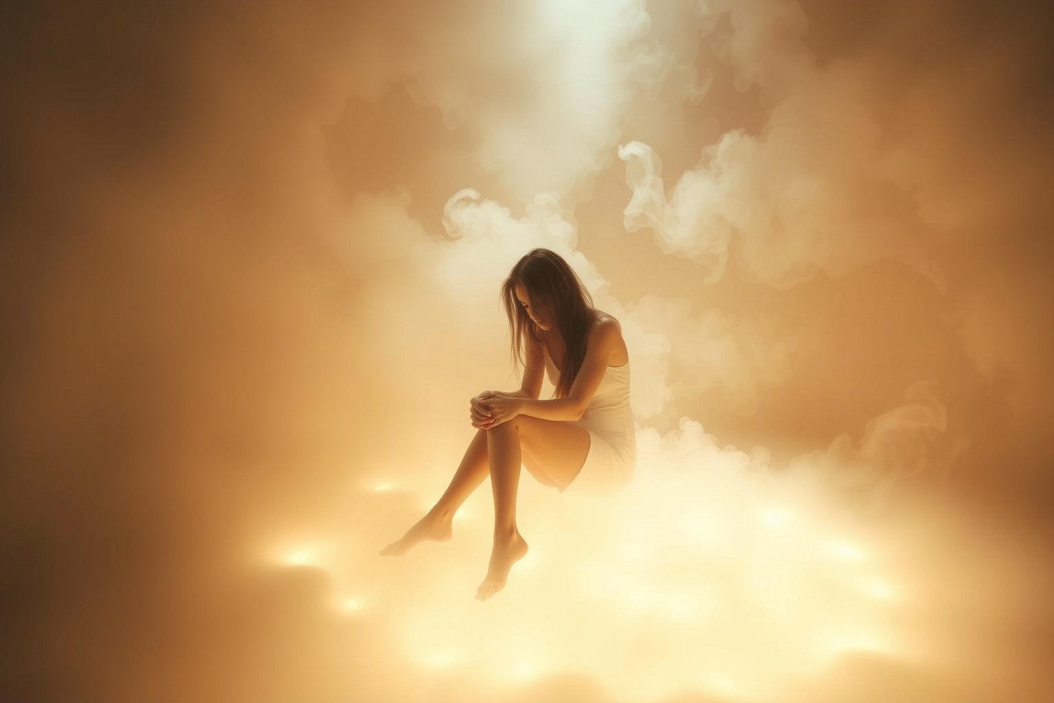 Sognare un bagno turco intrappolati simboleggia stress emotivo nascosto.