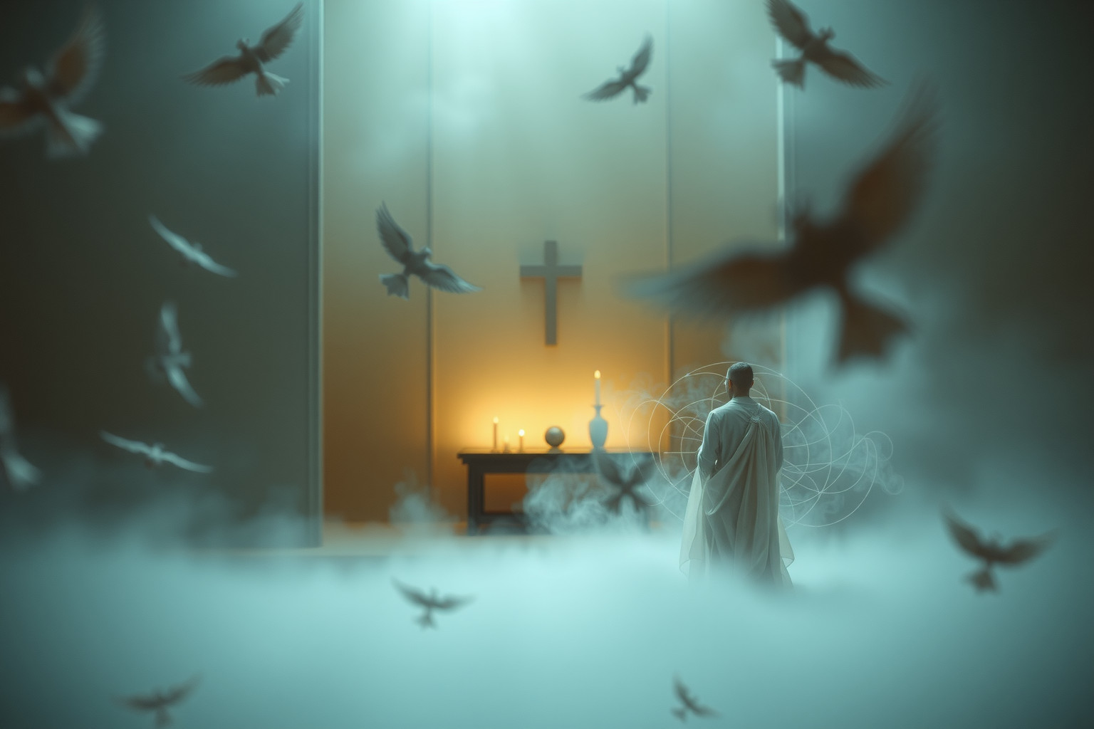 Sognare licenziamento da chierichetto simboleggia perdita di fede interiore.