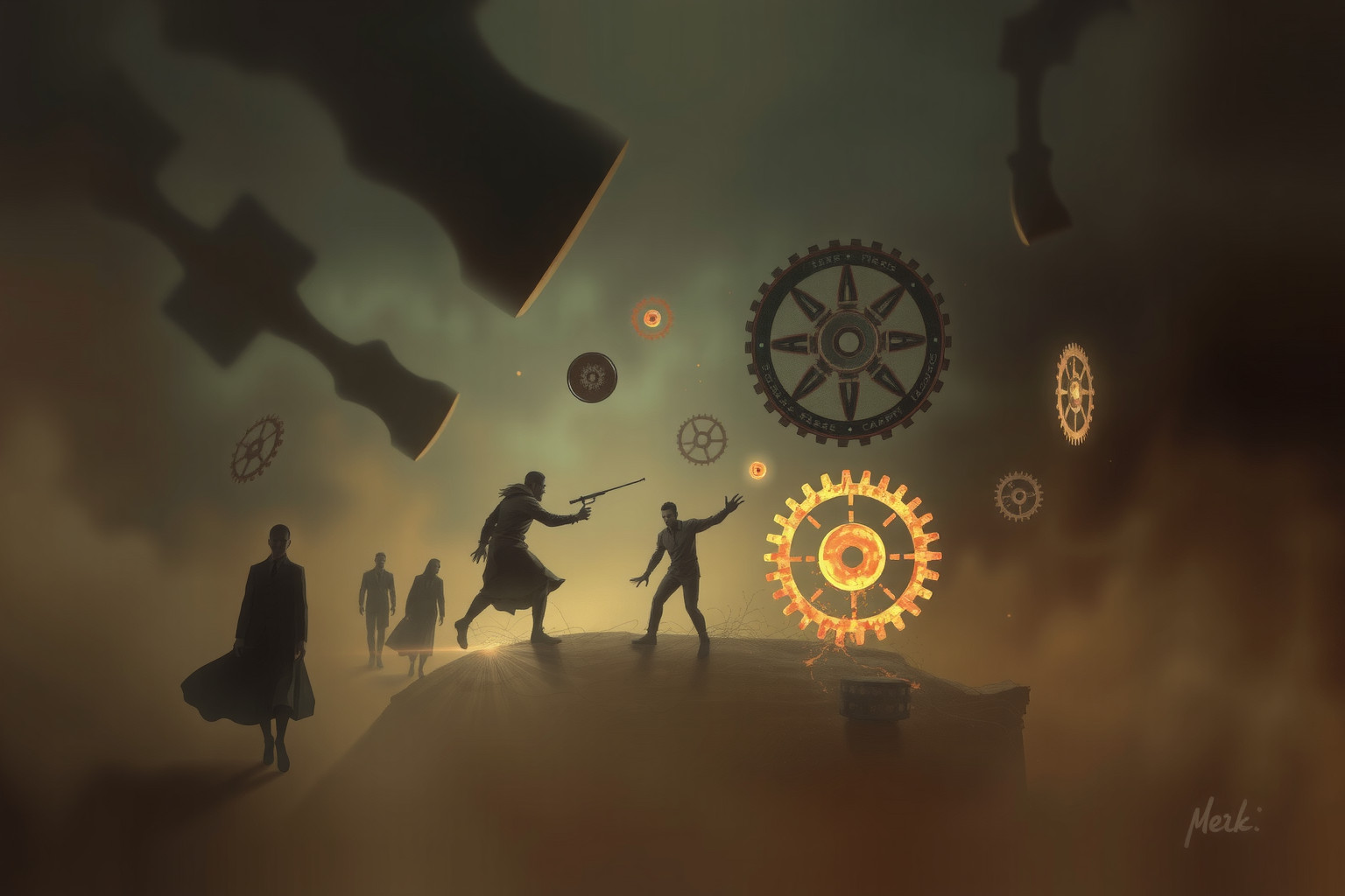 Sognare sabotaggi riflette ansia e paura di perdita professionale.