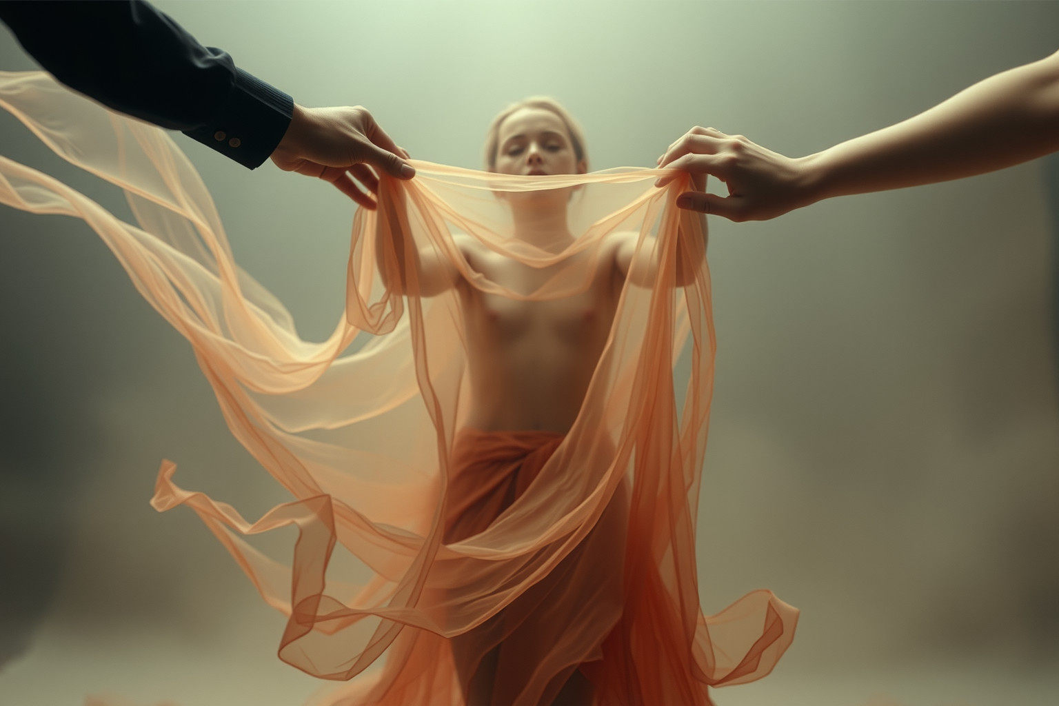 Sognare di essere spogliati simboleggia perdita di controllo personale.