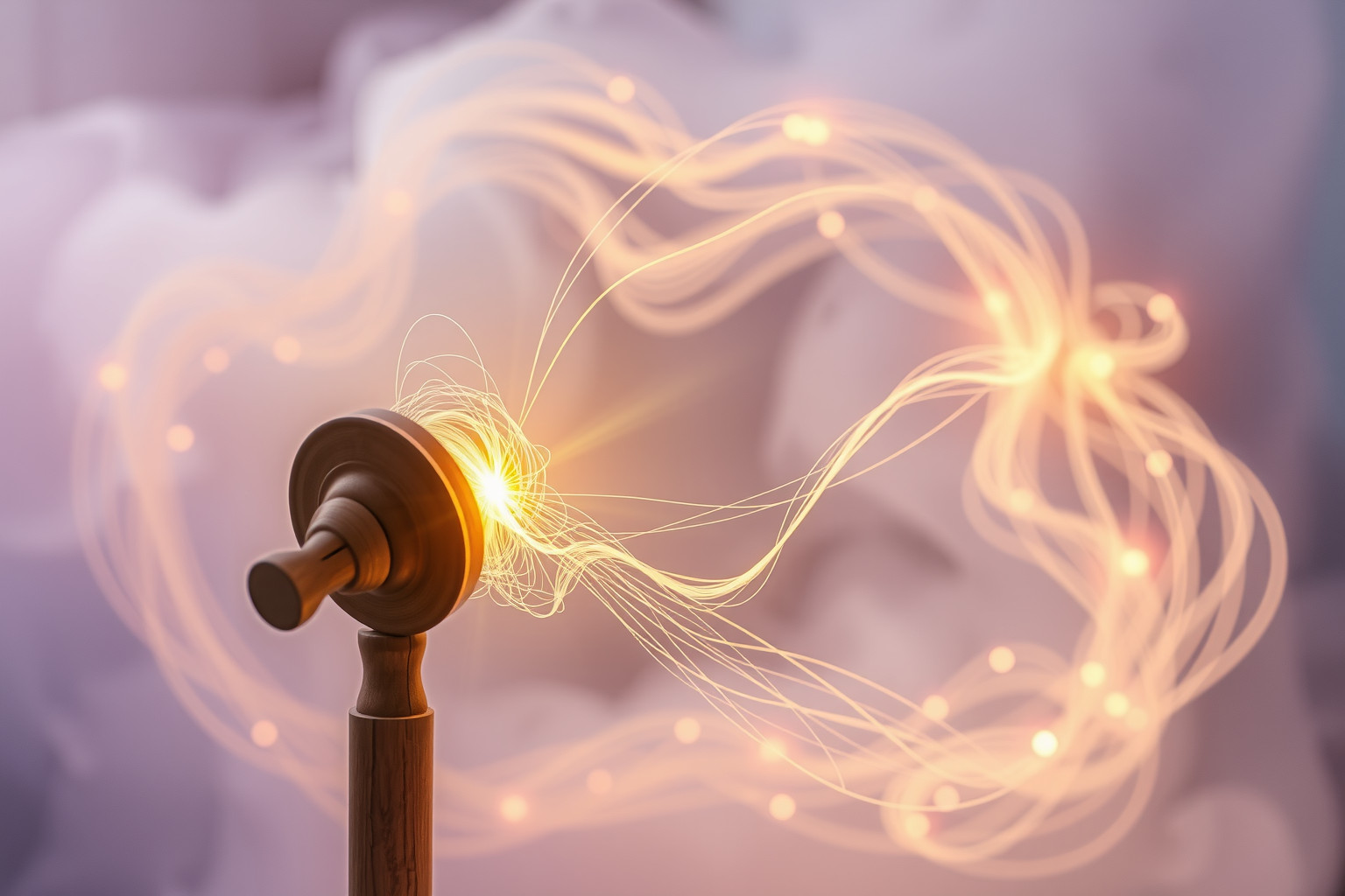 Sognare un fusello indica intreccio di creatività e sviluppo interiore.