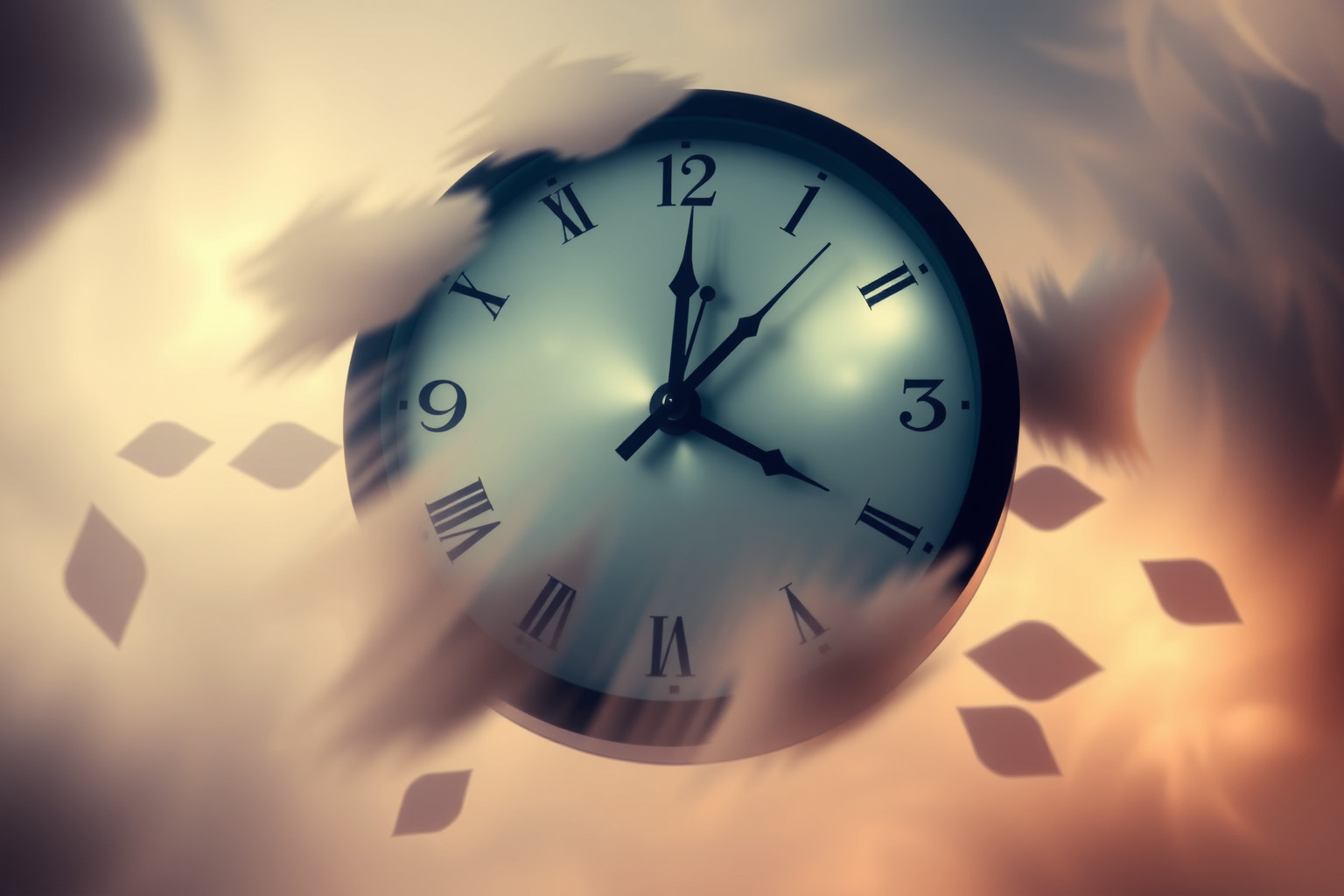 Fissare un quadrante indica l'ansia del tempo che scorre.