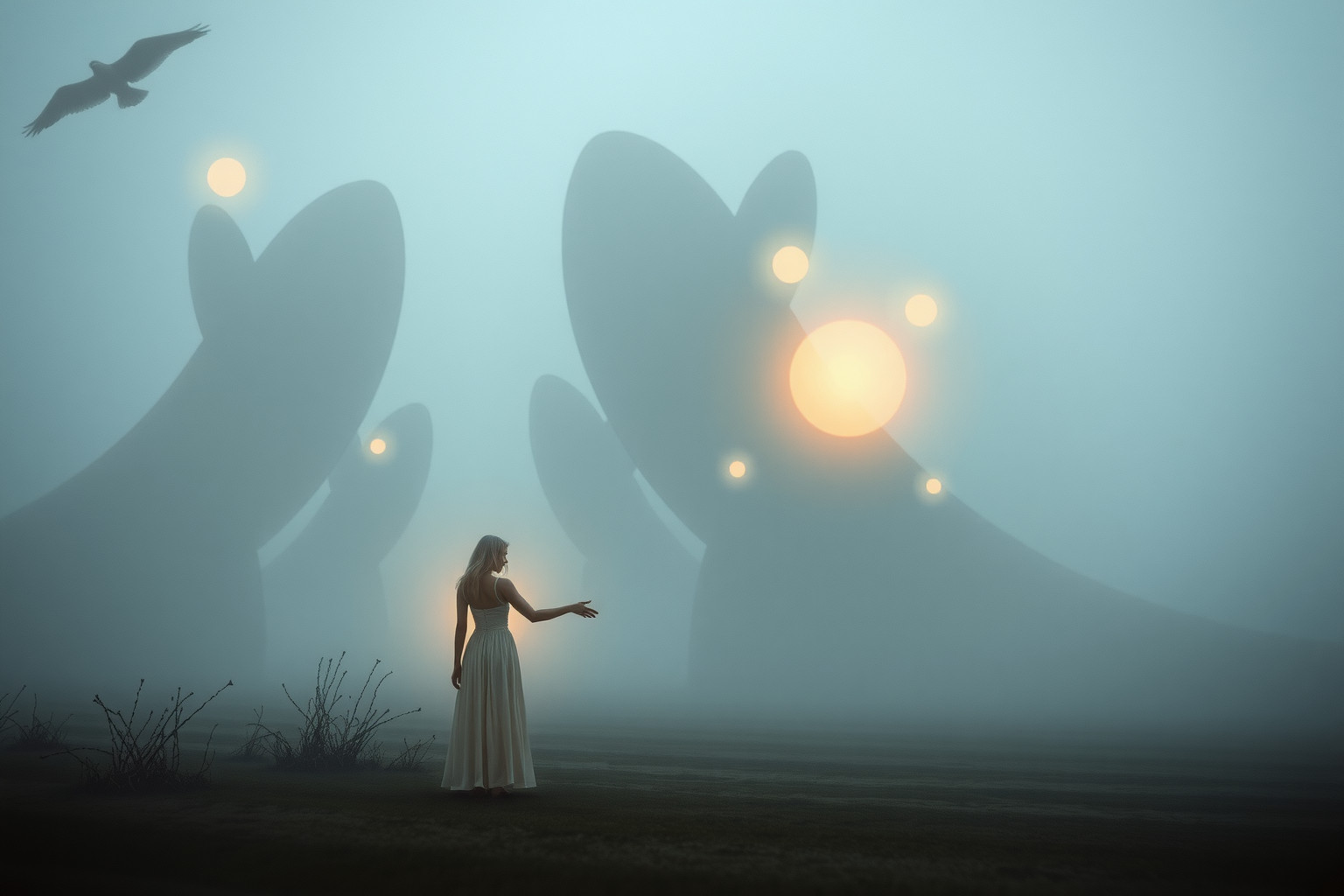 Sognare incontri in luoghi sconosciuti simboleggia nuove scoperte interiori.