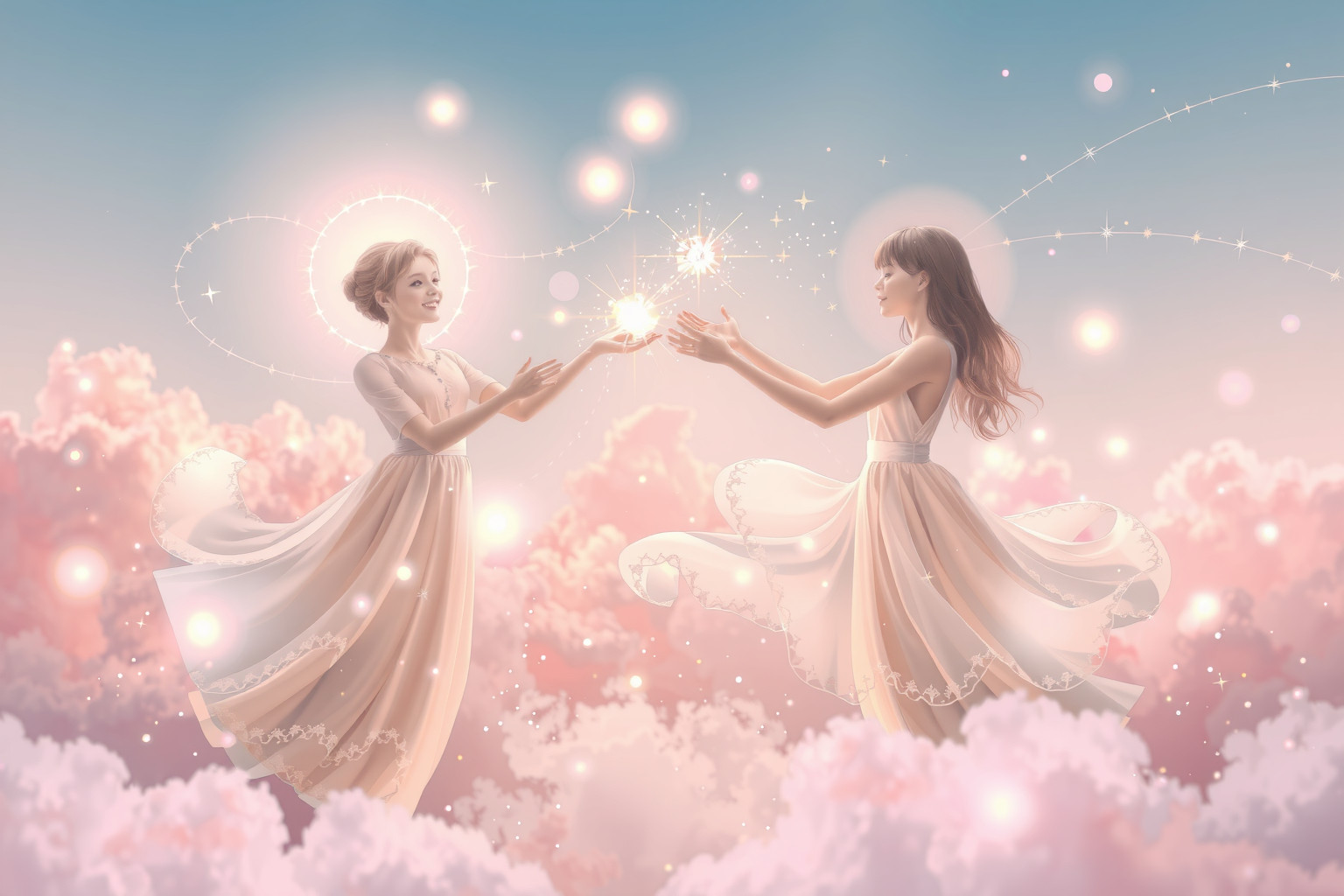 Sognare incontri gioiosi simboleggia nuove opportunità e felicità imminente.