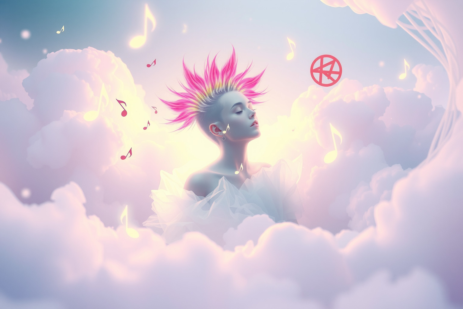 Sognare un'icona punk simboleggia ribellione e desiderio di autenticità.