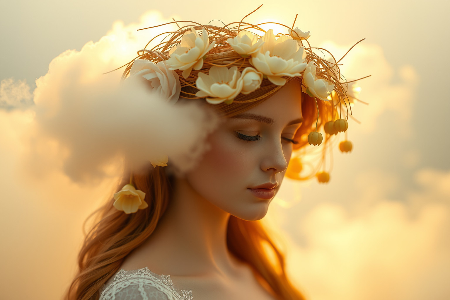 Sognare ghirlanda di paglia simboleggia gioia e prosperità imminente.