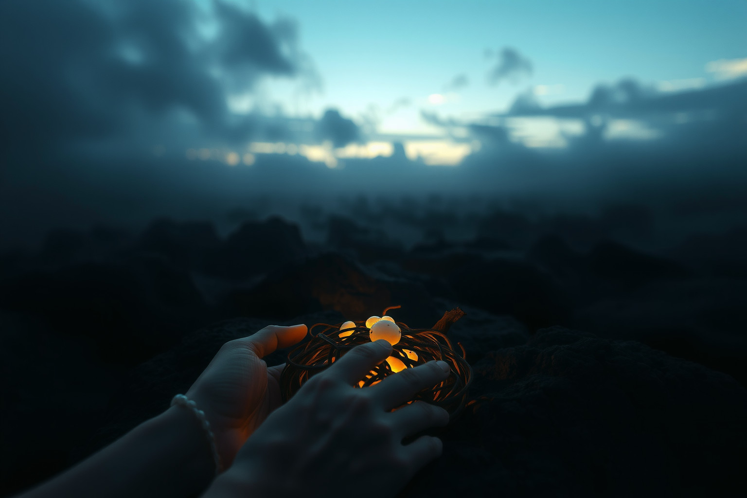 Sognare di interrarsi in luogo sconosciuto simboleggia nuove paure interiori.