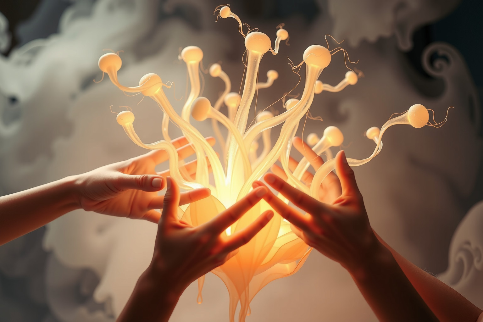 Sognare lievito in gruppo simboleggia crescita attraverso collaborazione e armonia.