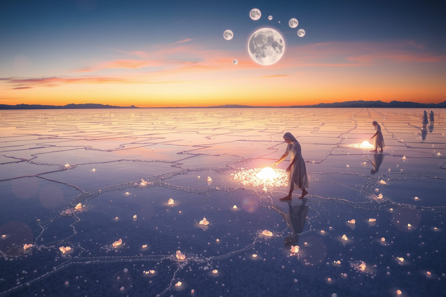 Sognare la salina simboleggia fatica intensa ma successo meritato.