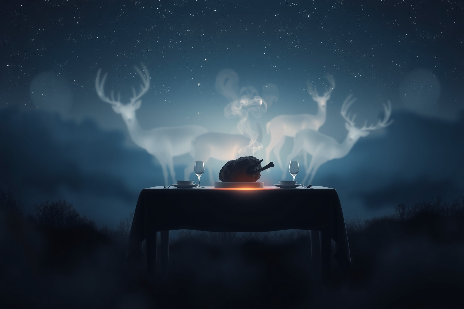 Sognare arrosto di cervo solo indica forza interiore e indipendenza.