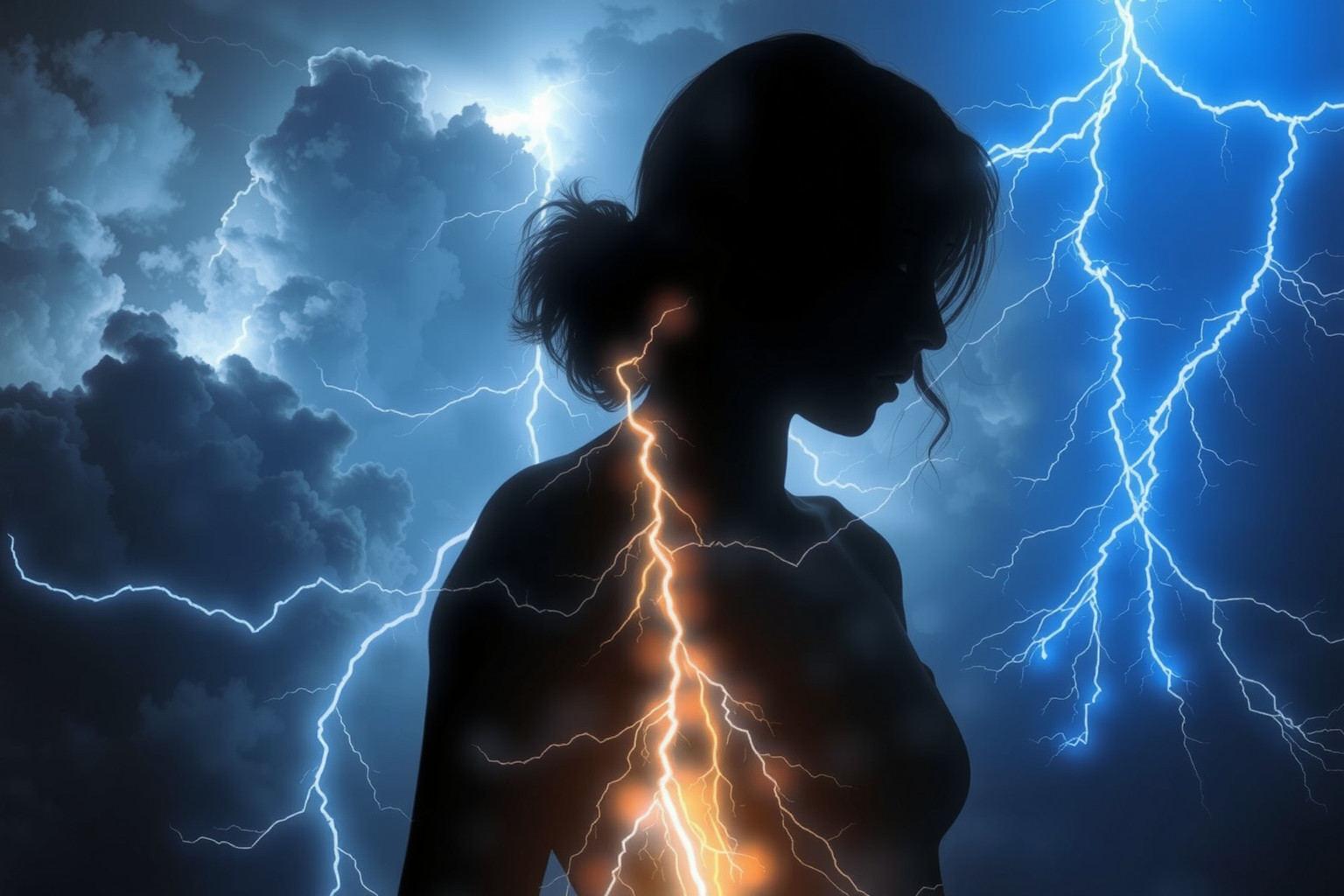 Sognare morte per tuono simboleggia trasformazioni improvvise e intense.