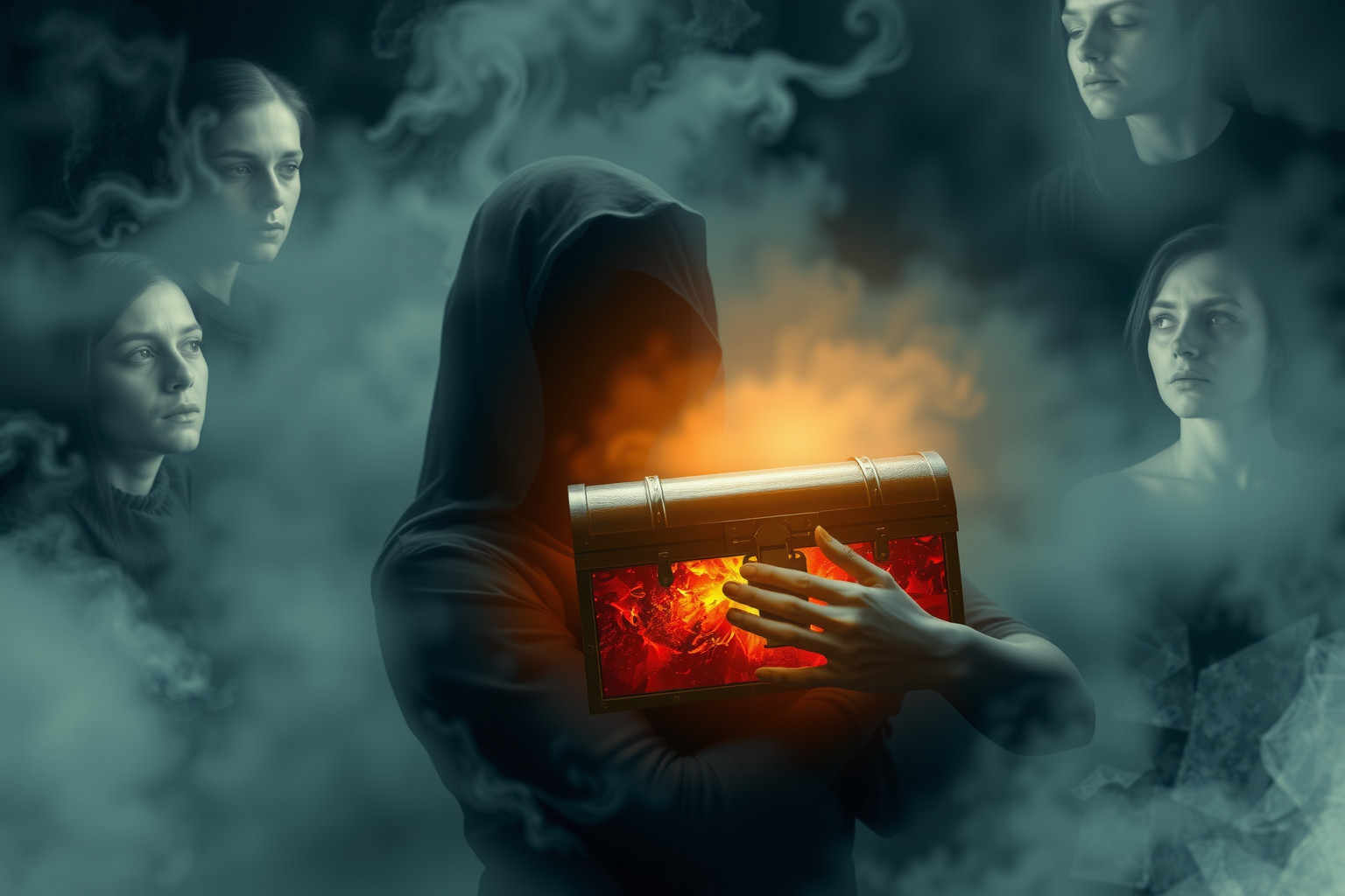 Sognare di ospitare segreti riflette conflitti interiori nascosti e tensioni.