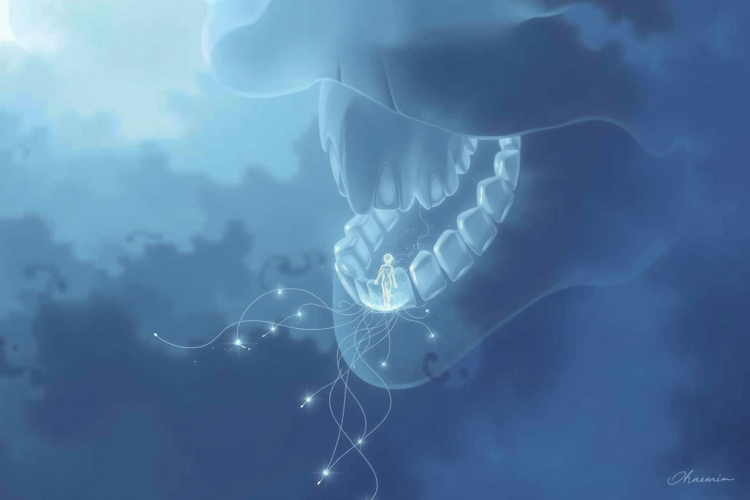 Sognare denti persi simboleggia paura di perdita e insicurezza.