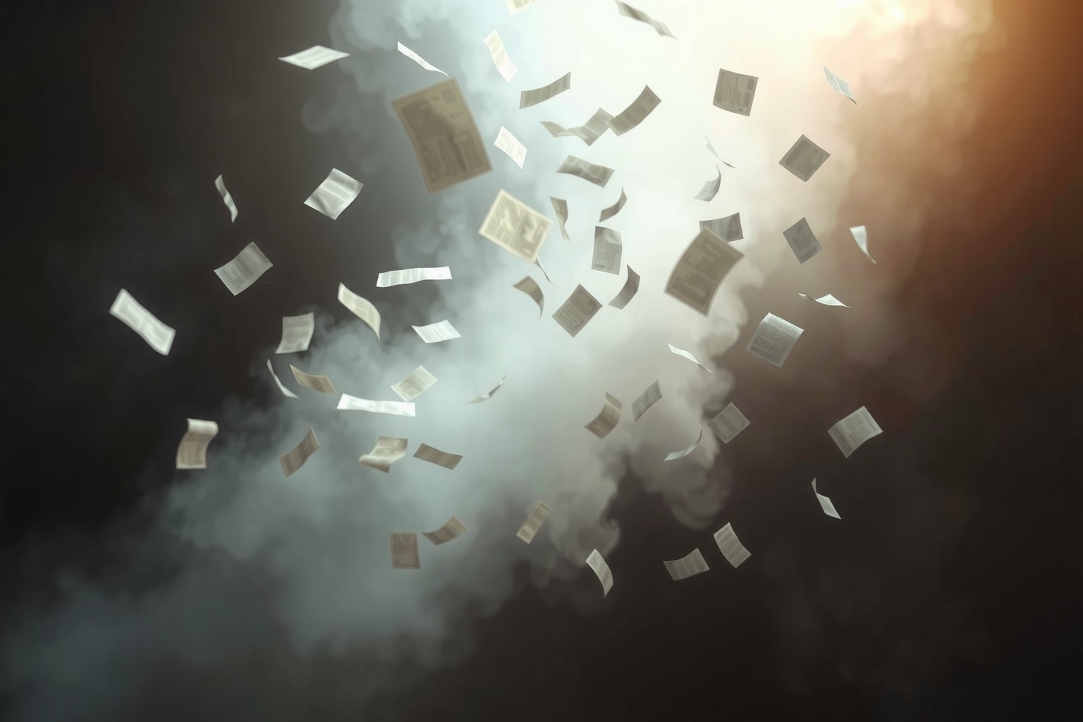 Sognare documenti persi in curatela indica insicurezza e controllo.