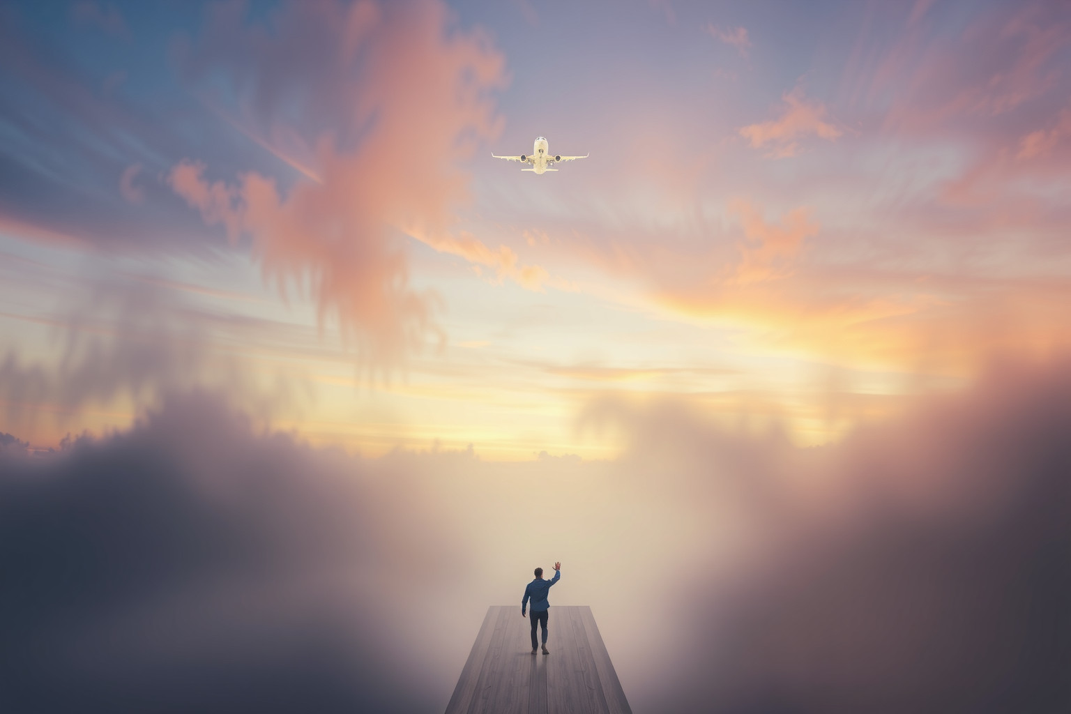 Sognare di perdere il volo riflette ansia per opportunità professionali sfuggenti.