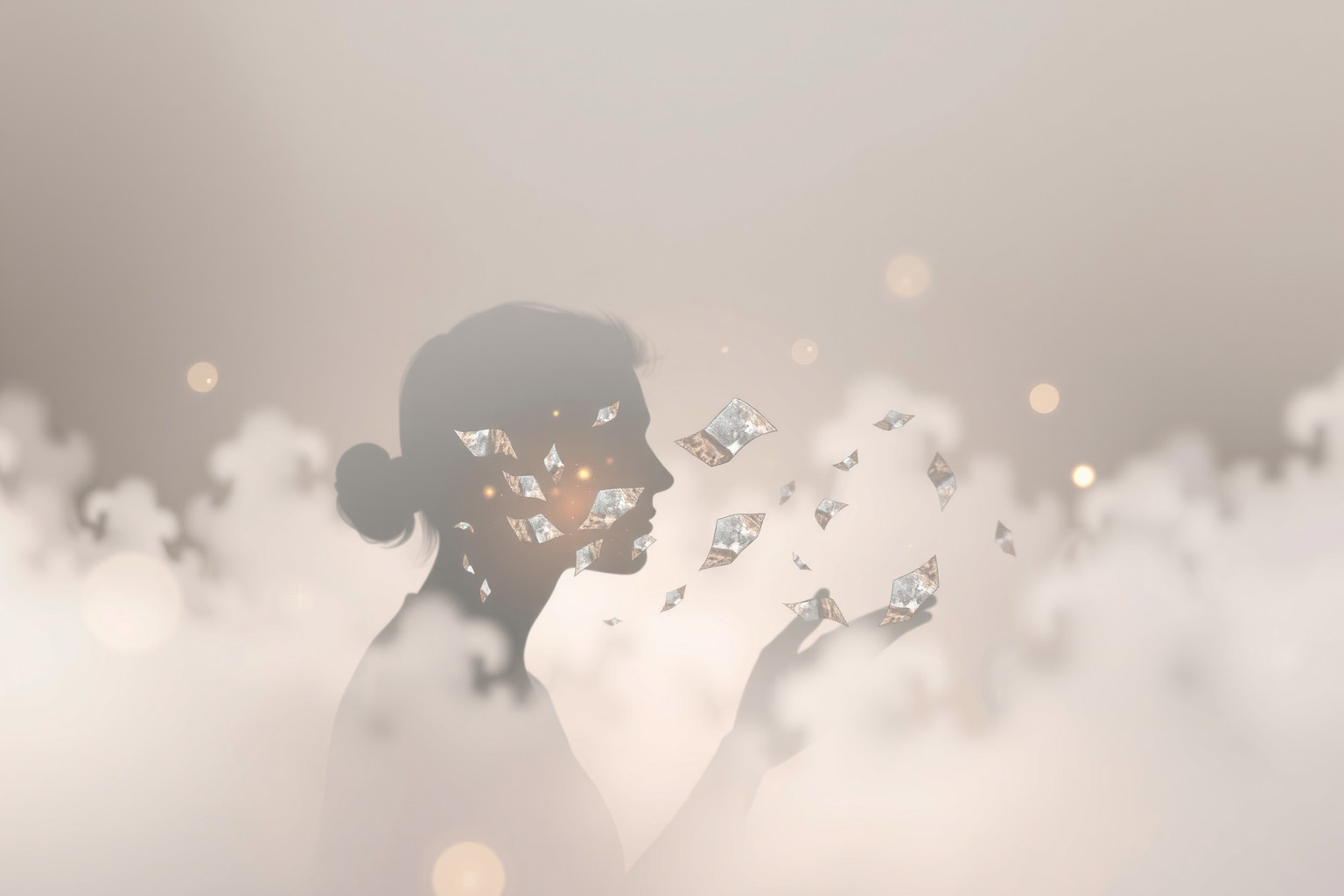 Sognare di perdere la memoria riflette paura di dimenticare sé stessi.