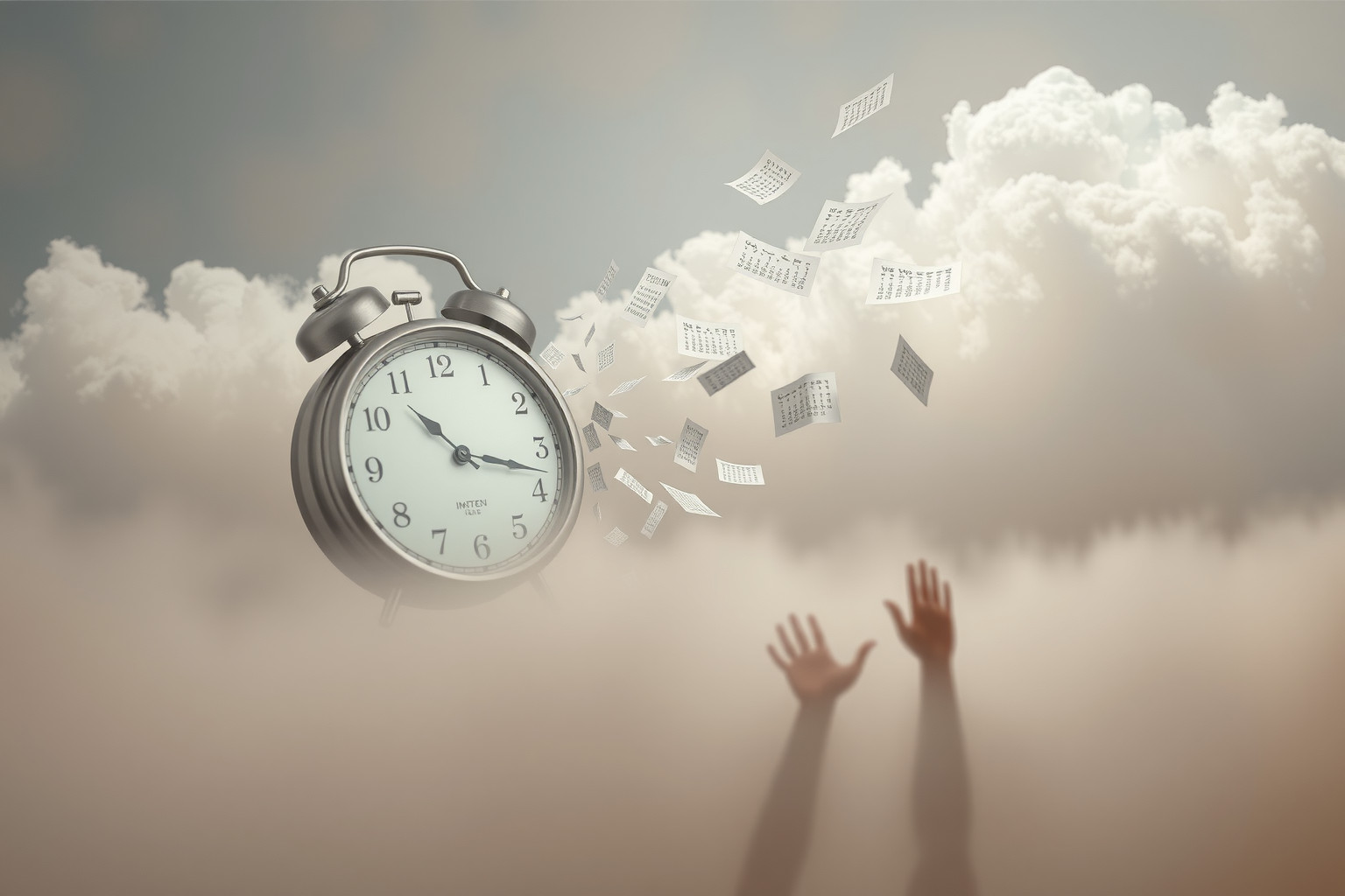 Sognare di perdere una settimana riflette ansia sul tempo sprecato.