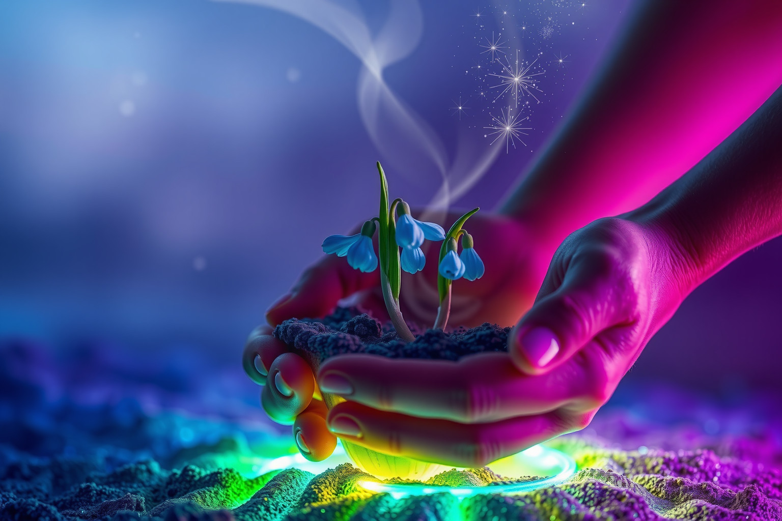 Sognare bulbi di camassia blu simboleggia nuove opportunità e crescita.