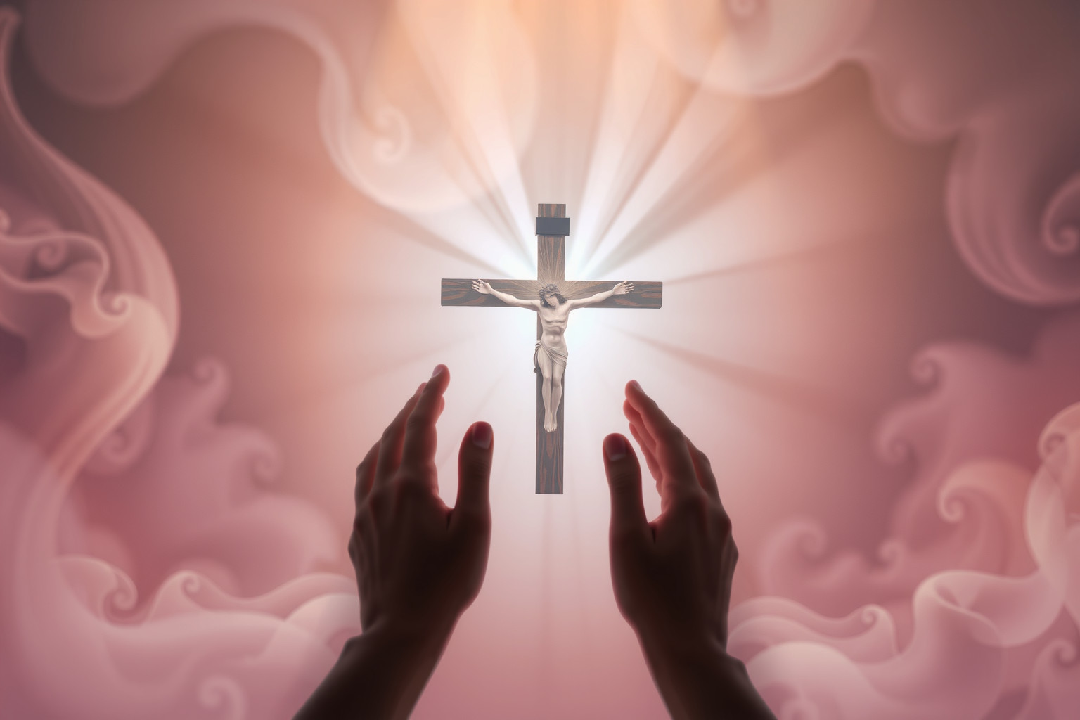 Sognare di pregare davanti al crocefisso simboleggia fede e speranza.