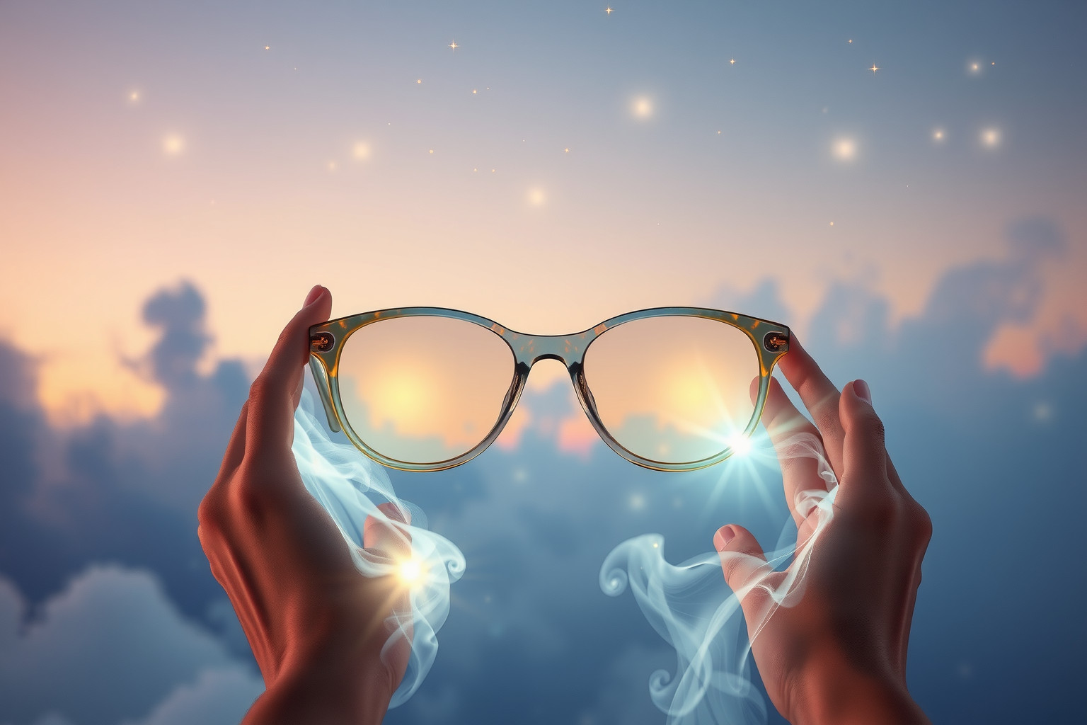 Sognare di pulire occhiali da sole simboleggia chiarezza interiore ritrovata.