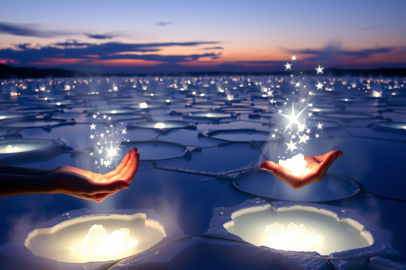 Sognare sale simboleggia successo ottenuto con pazienza e fatica.