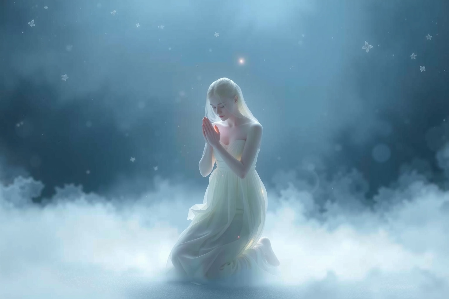 Sognare il Padre Nostro triste riflette conflitti interiori e tristezza spirituale.