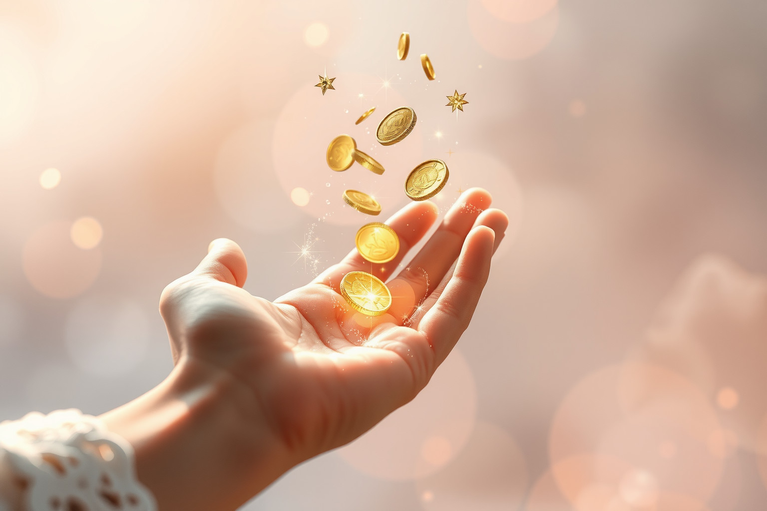 Ricevere stipendio in oro simboleggia ricchezza e valore personale.