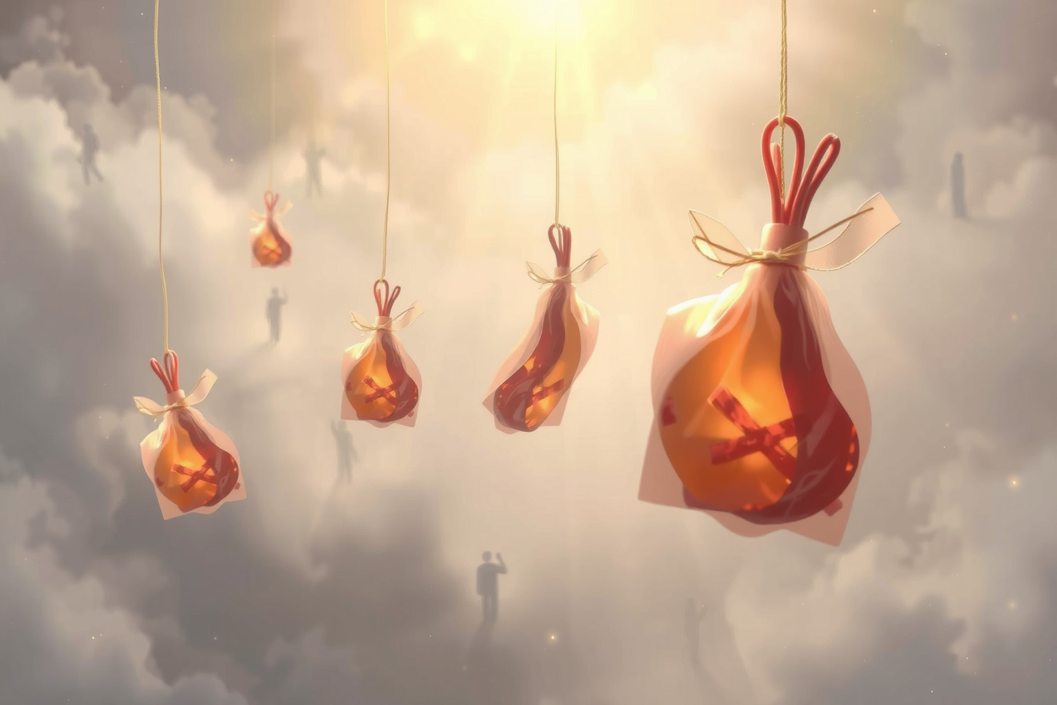 Ricevere salumi in sogno simboleggia fortuna e gratitudine profonda.