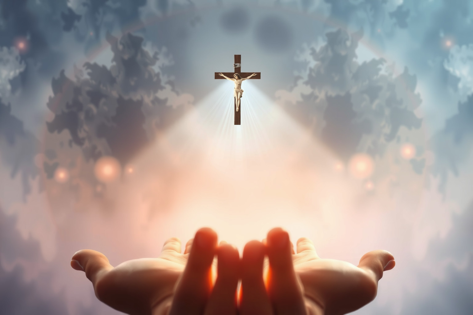 Ricevere un crocefisso in sogno simboleggia protezione divina.