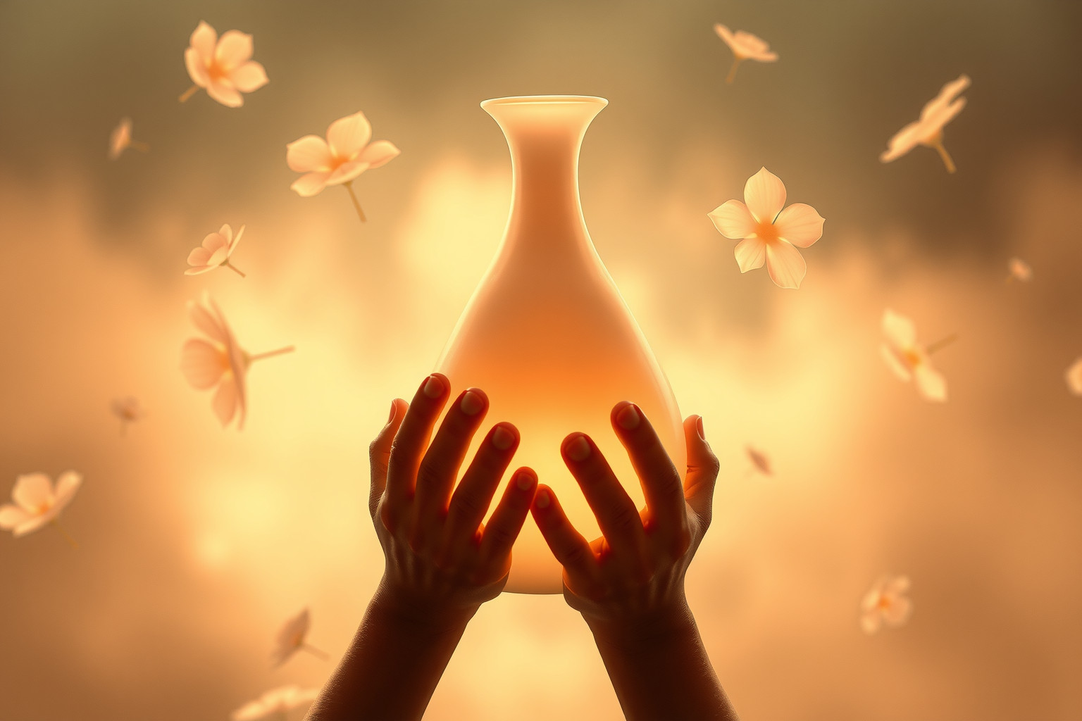 Ricevere un vaso in sogno simboleggia affetto e riconoscimento profondo.