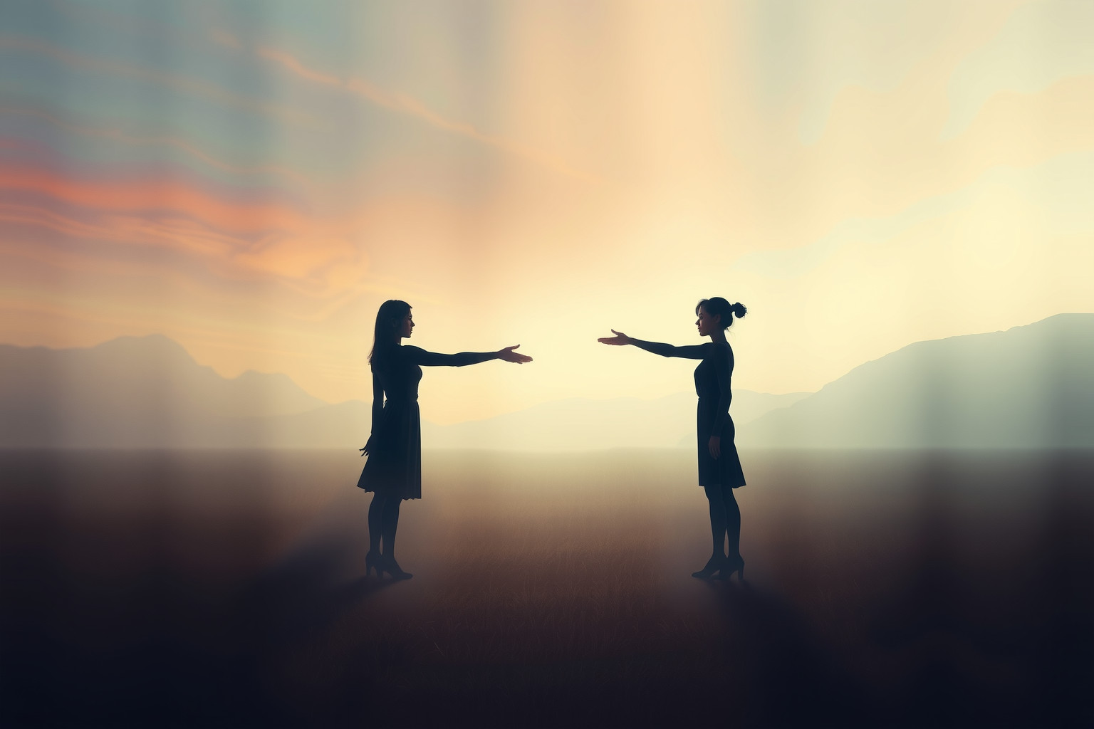 Sognare la riconciliazione simboleggia il bisogno profondo di pace interiore.