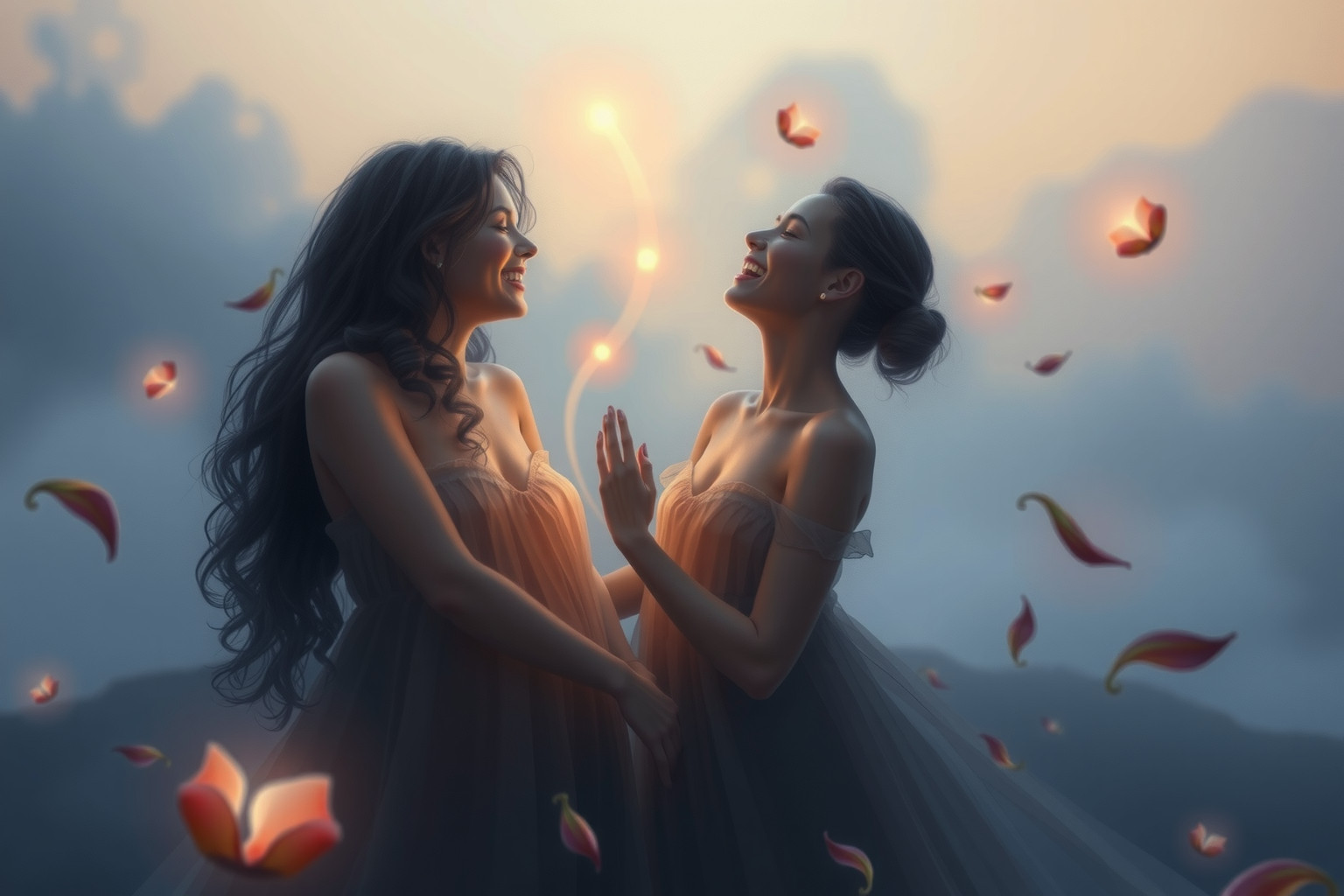 Ridacchiare con un defunto simboleggia accettazione e elaborazione del lutto.