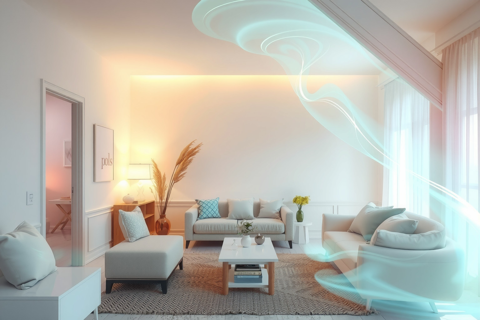 Sognare di ristrutturare il soggiorno simboleggia nuovi inizi personali.