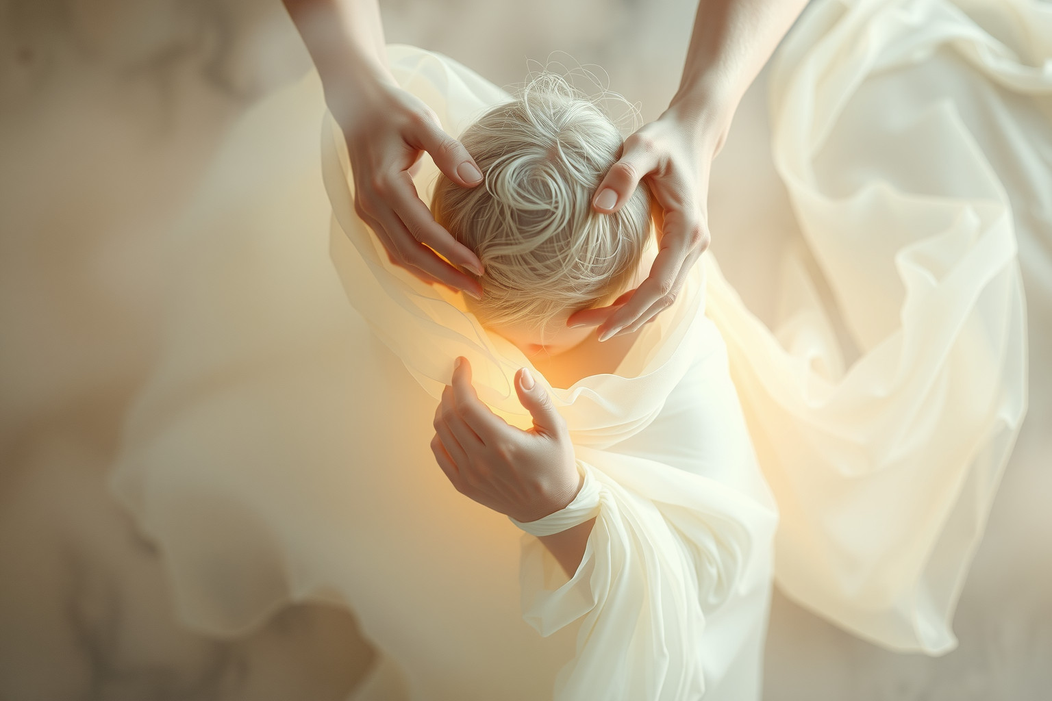 Sognare di vestire un anziano simboleggia rispetto e saggezza.