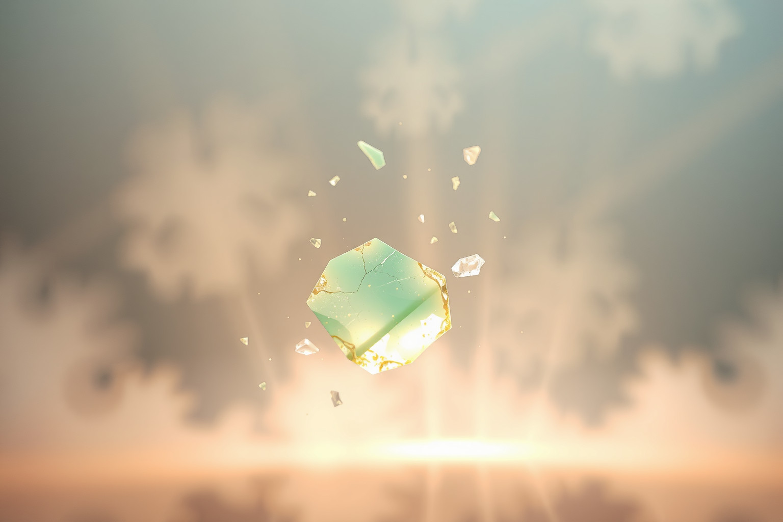 Sognare di rompere un crisoprasio indica perdita di serenità interiore.