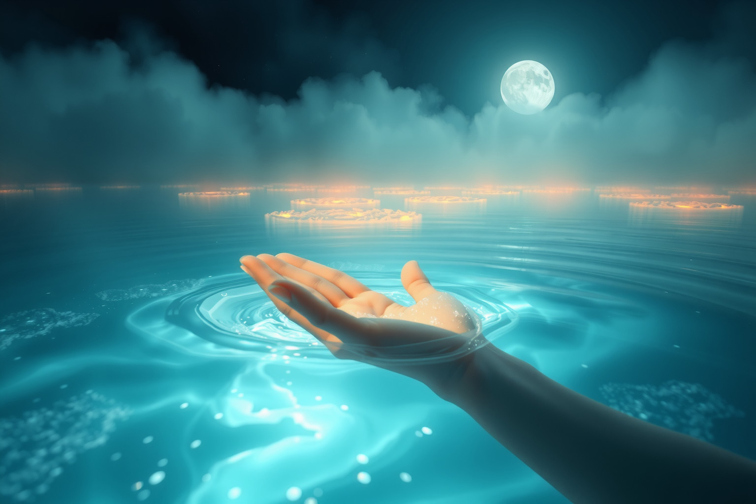 Sognare di scavare acqua simboleggia ricerca interiore e rinascita emotiva.