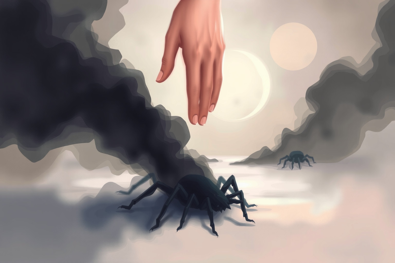 Sognare di schiacciare scarafaggi simboleggia la vittoria su problemi nascosti.