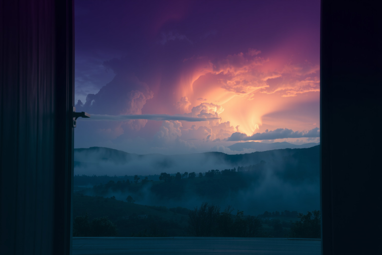 Sognare tuoni fuori casa preannuncia cambiamenti improvvisi e intensi.