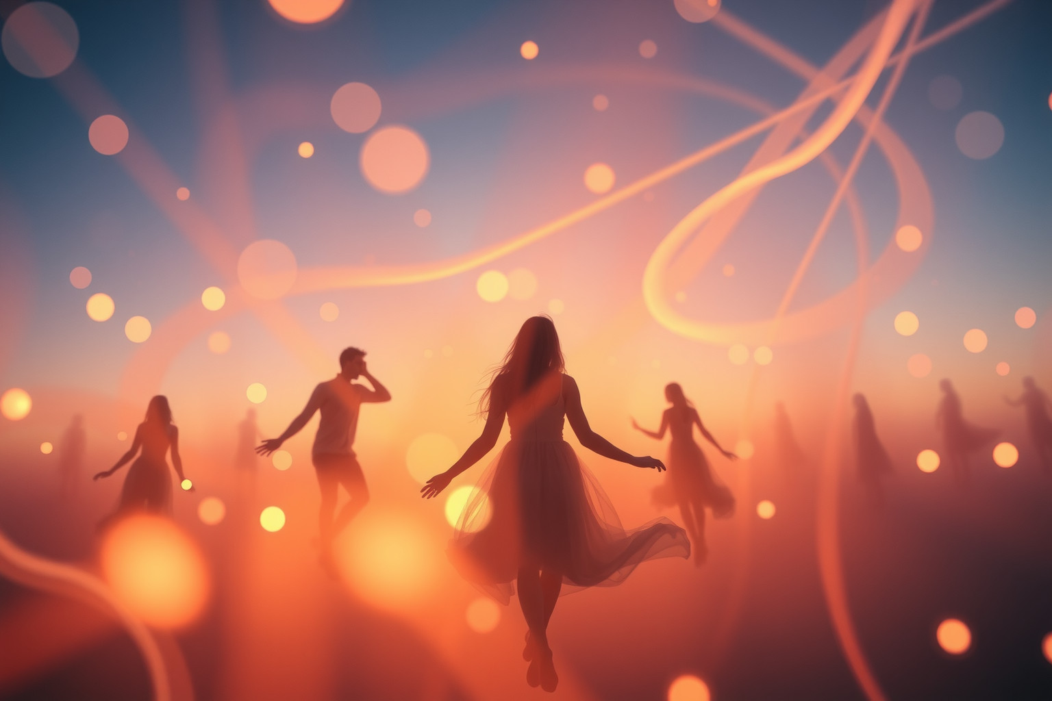 Sognare felicità alla serata finale simboleggia successo imminente personale.