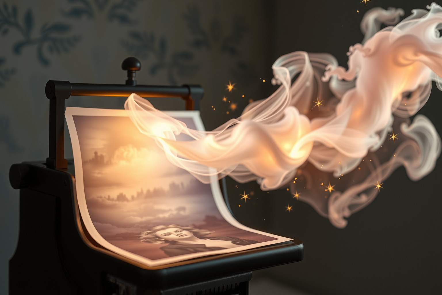 Sognare di stampare foto simboleggia desiderio di immortalare ricordi.