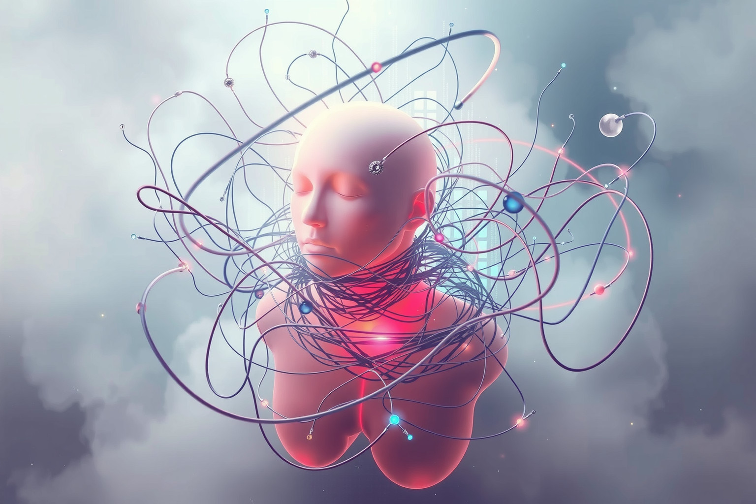 Sognare stitichezza riflette blocchi tecnologici e stress digitale moderno.