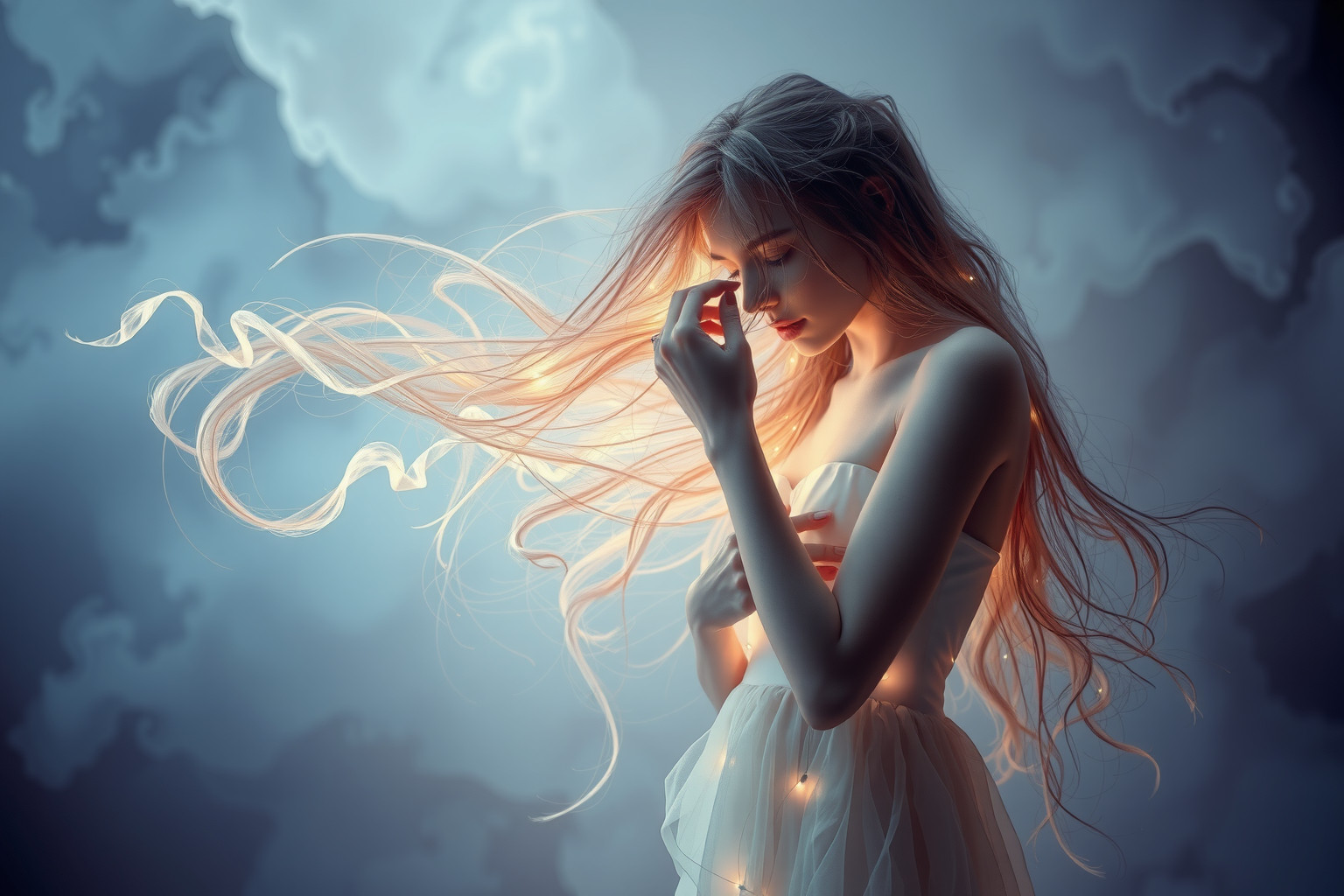 Sognare di strappare i capelli indica tensione e paura interiore intensa.