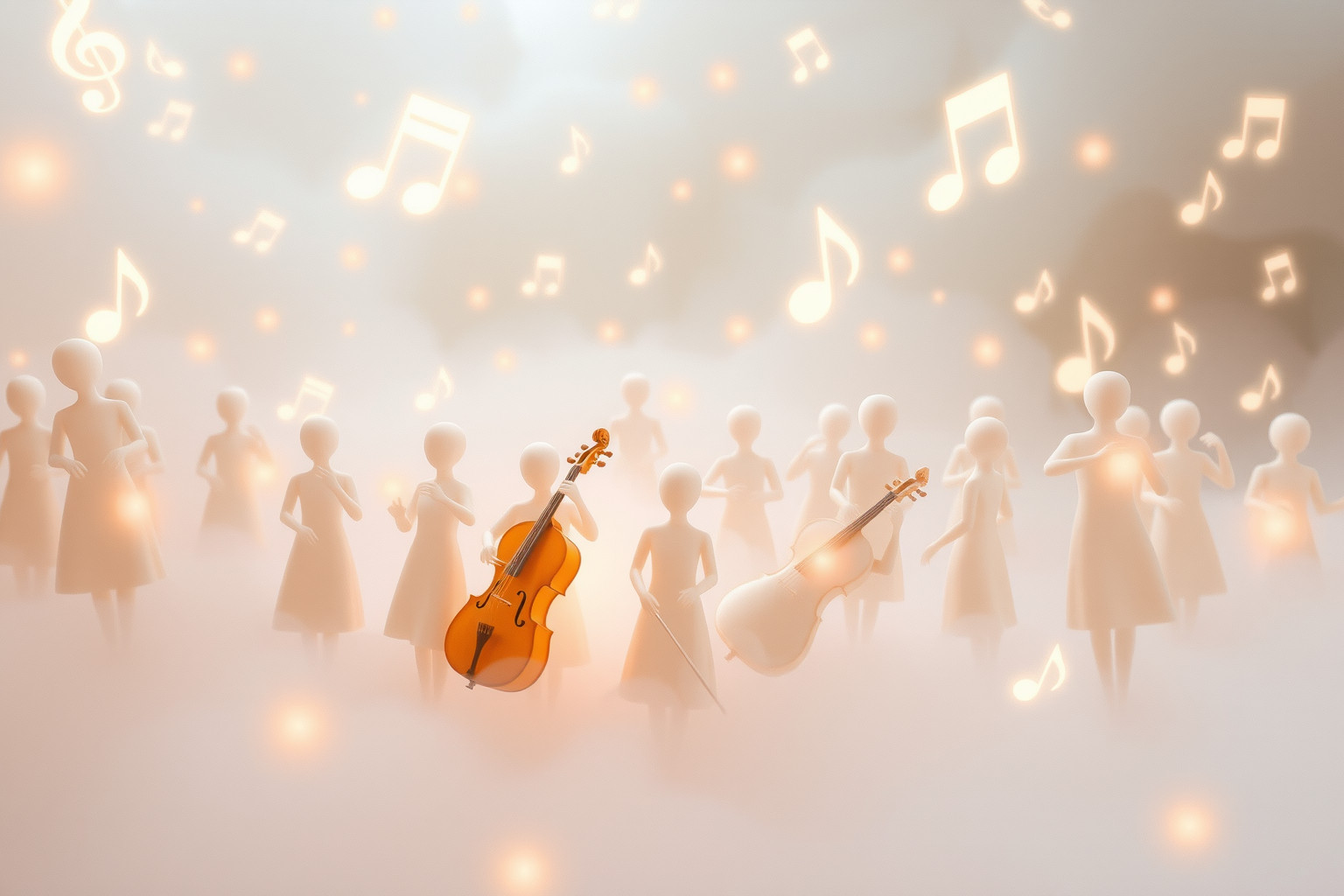 Sognare un’orchestra simboleggia armonia e identità nel gruppo.