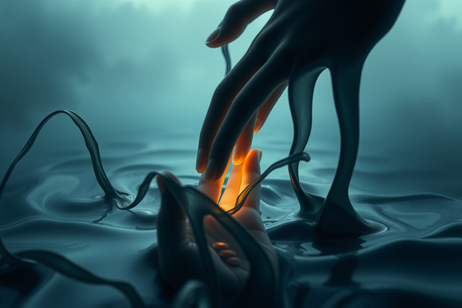 Sognare viscido indica emozioni negative nascoste e conflitti interiori.