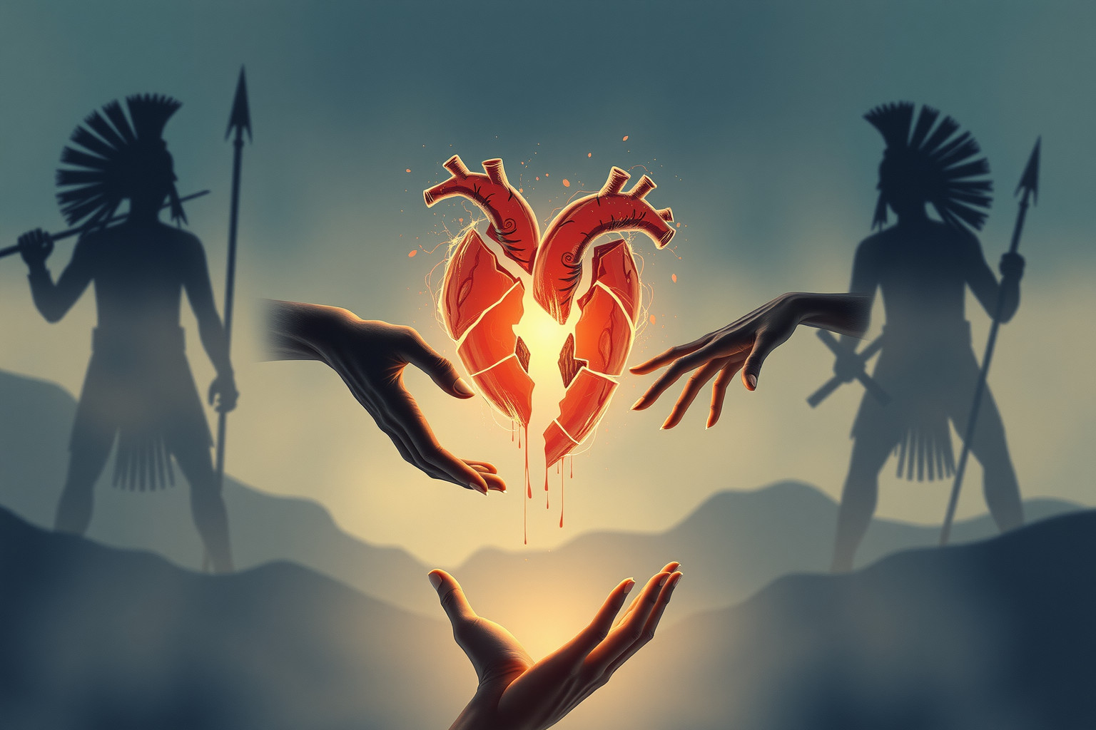 Sognare di tradire gli aztechi riflette conflitti morali profondi interni.