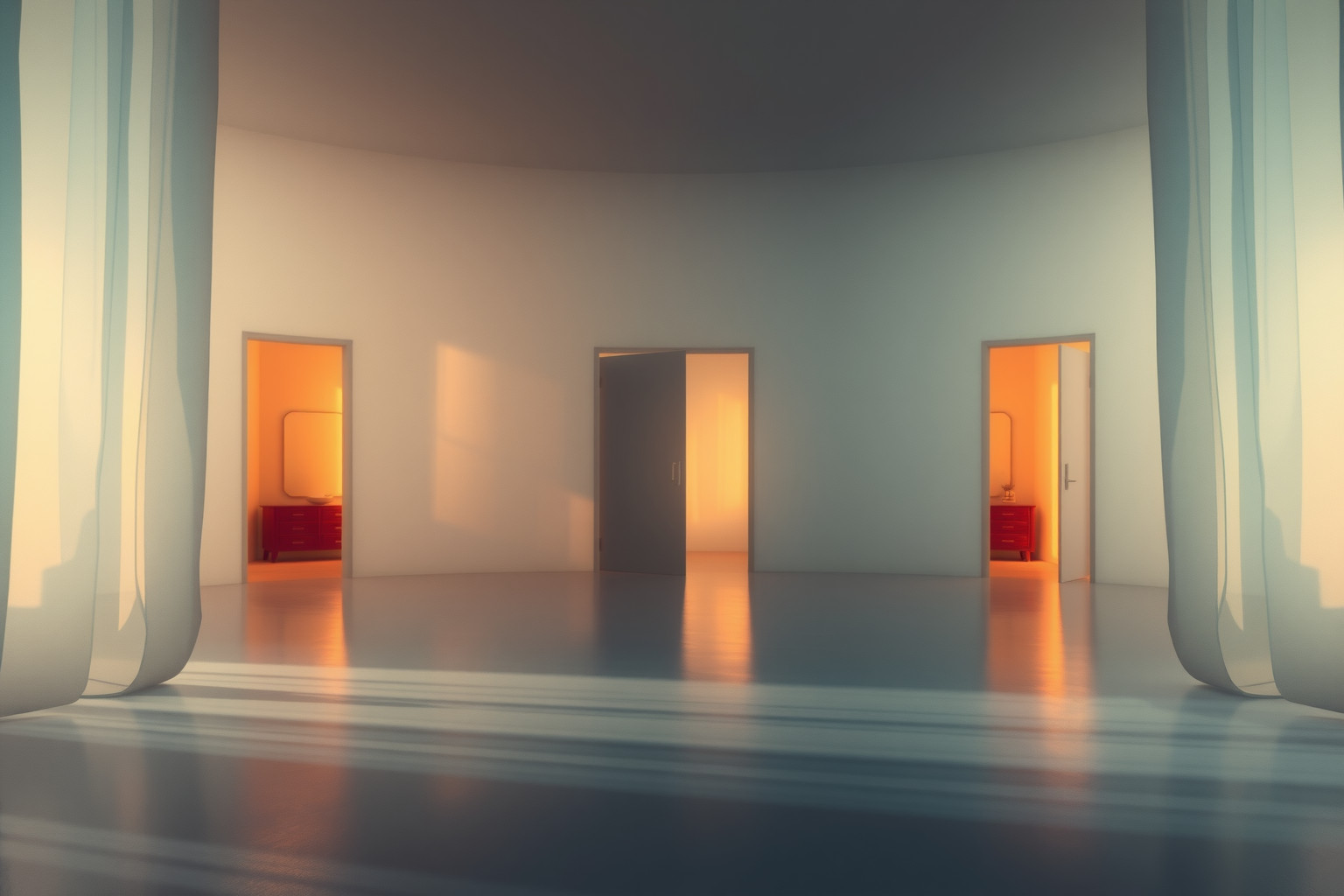 Sognare stanze nascoste simboleggia desideri inesplorati e segreti interiori.